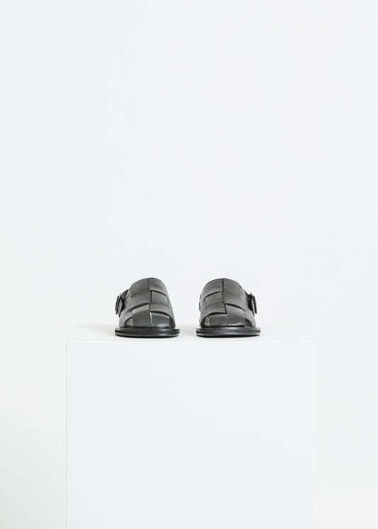 QUINN SANDAL	 / BLACK