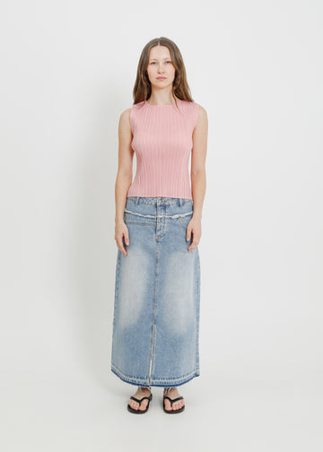 INDIO DENIM SKIRT / LIGHT INDIGO