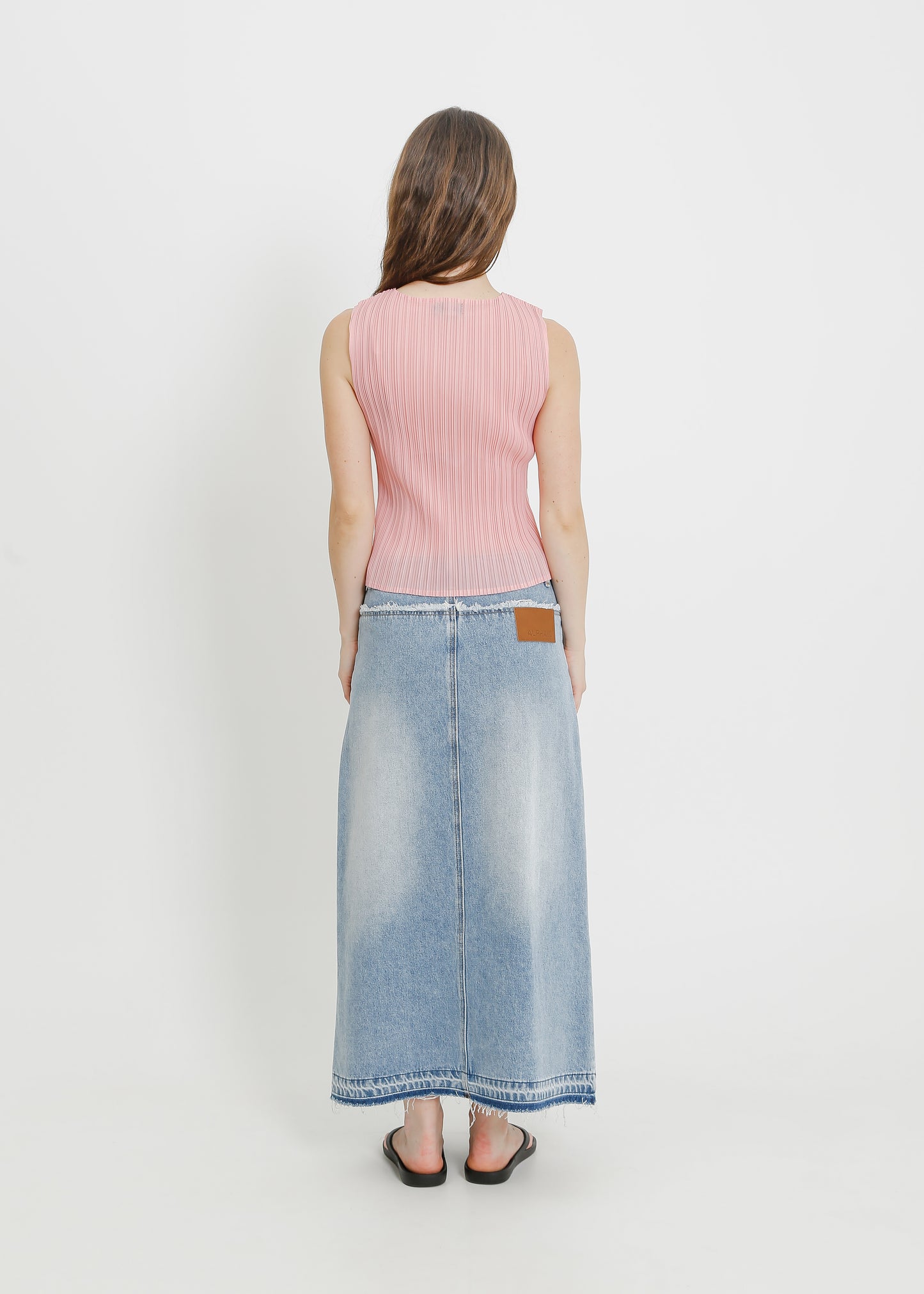 INDIO DENIM SKIRT / LIGHT INDIGO