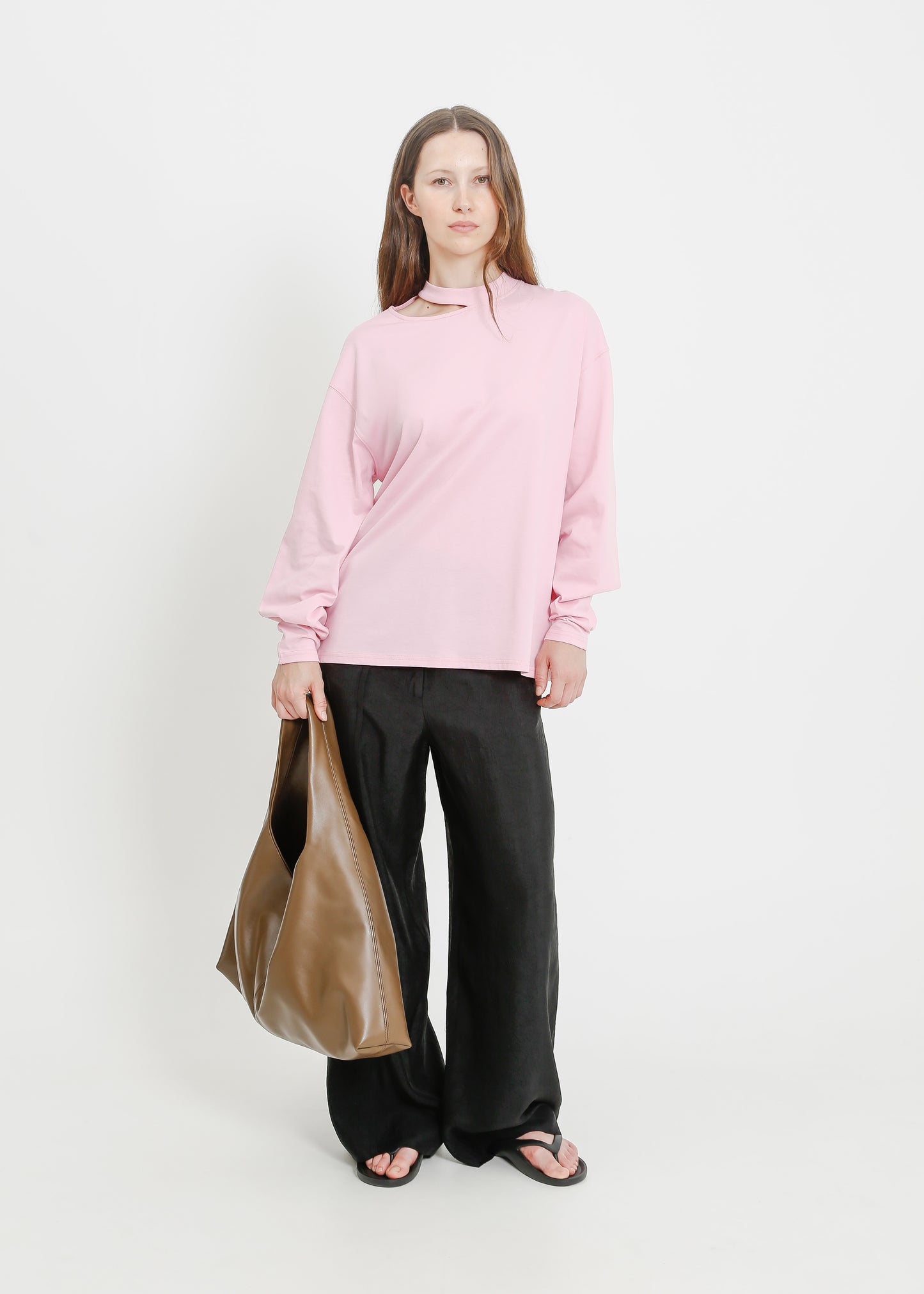 KINGSTON LONG SLEEVE TEE / PINK