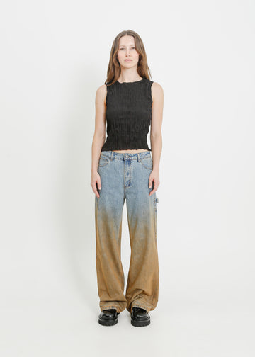 INDIANA JEAN / LIGHT INDIGO-RUST OMBRAY