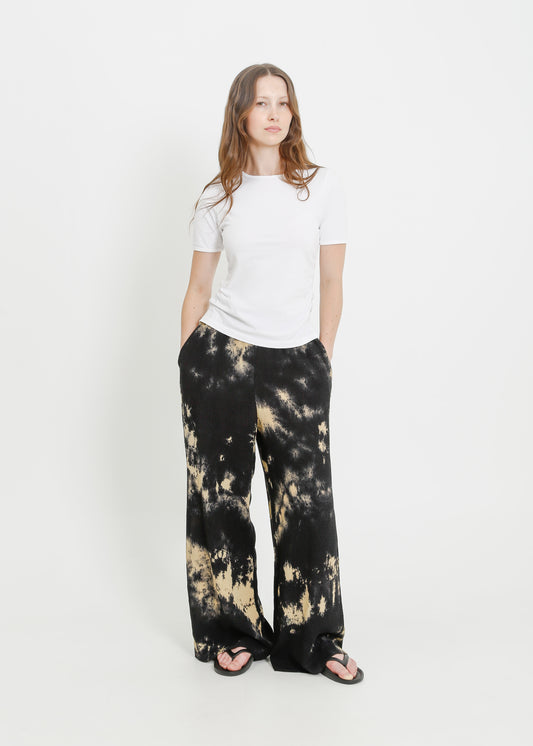 GERMAINE PANT / INK-BEIGE