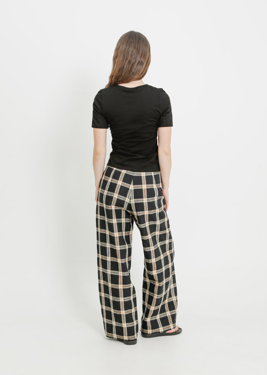 VALENTINE PANT / BLACK-MULTI