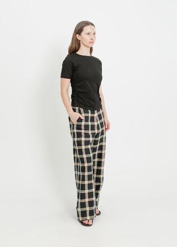 VALENTINE PANT / BLACK-MULTI