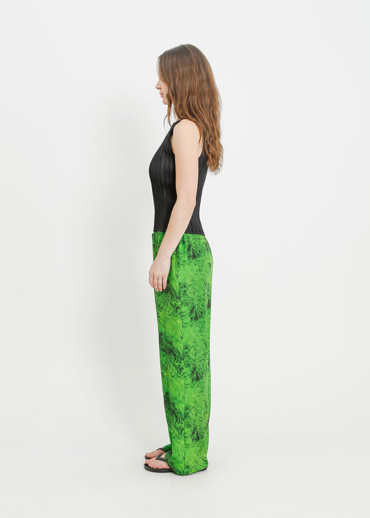 VENICE PANT / GREEN FUR