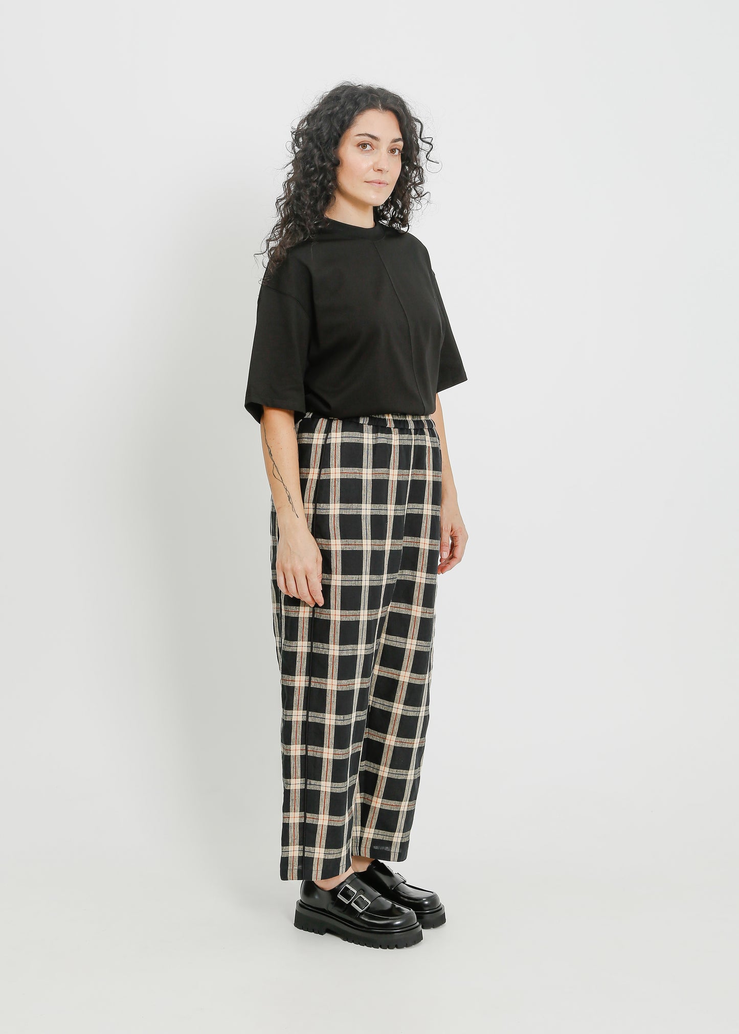 COOPER PANT / BLACK-MULTI