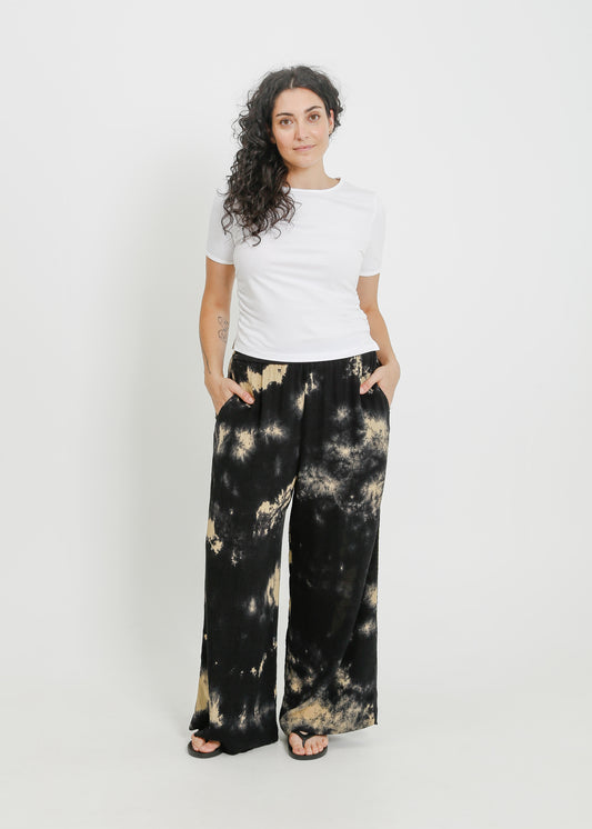 GERMAINE PANT / INK-BEIGE