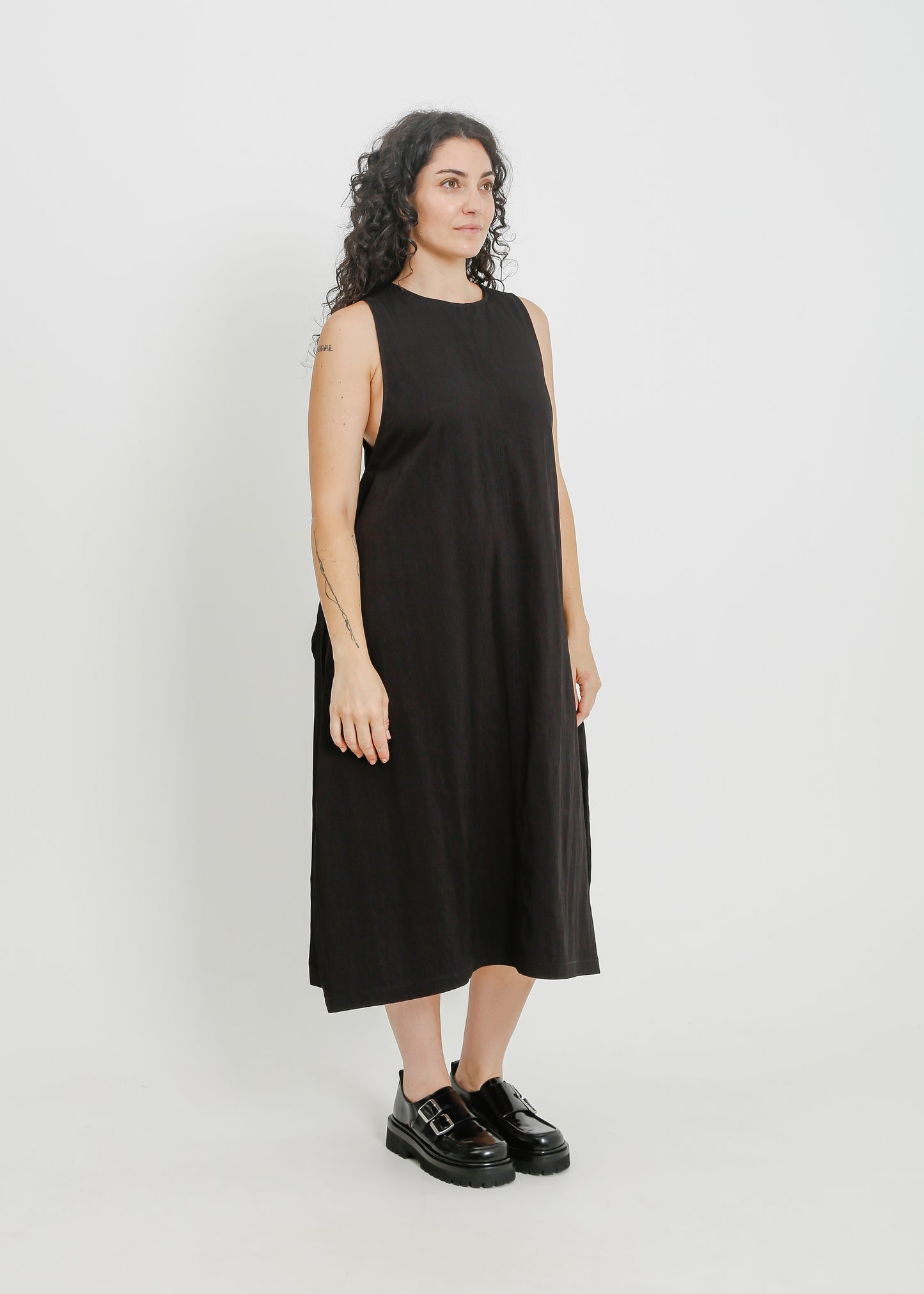 ARCHER DRESS / BLACK