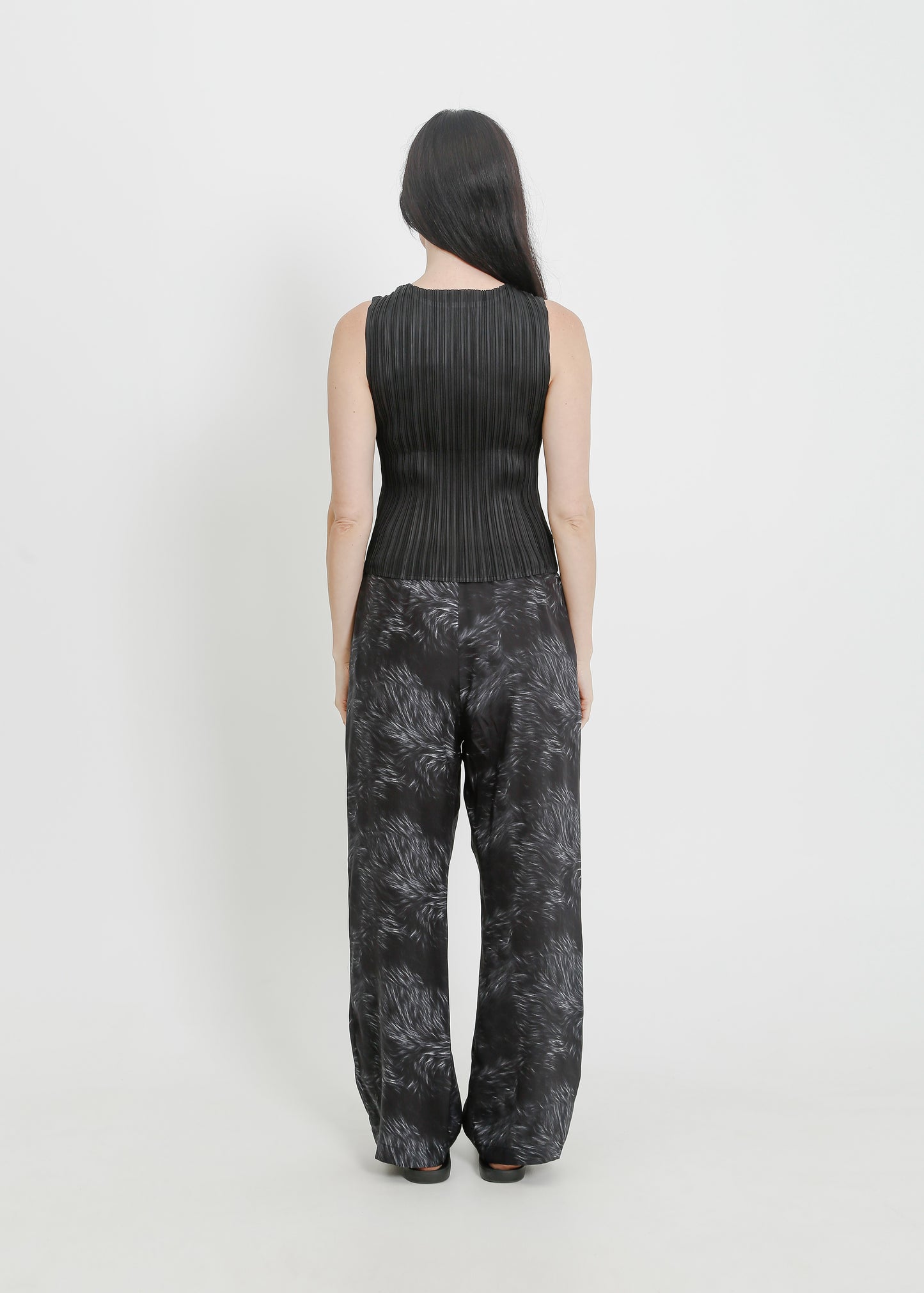 VENICE PANT / BLACK FUR