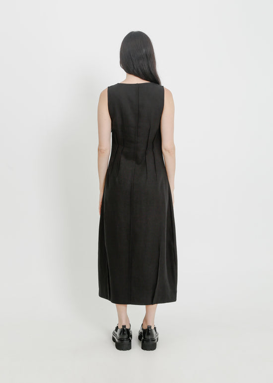 AUGUSTA DRESS / BLACK