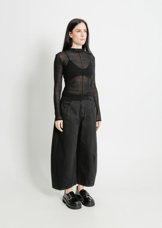 SANA KNIT / BLACK