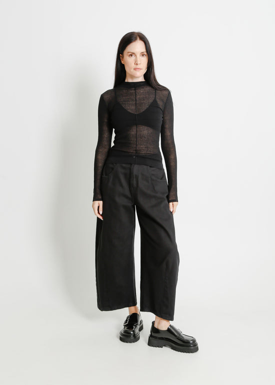 SANA KNIT / BLACK