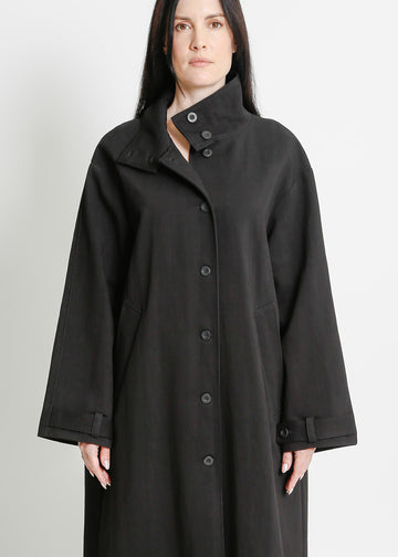 LINDUS COAT / BLACK