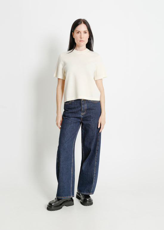 GAYA KNIT TEE / CREAM