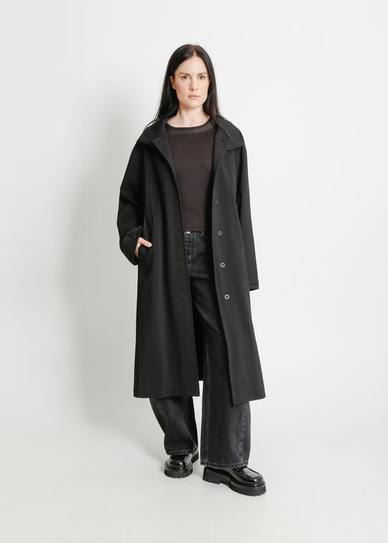 LINDUS COAT / BLACK