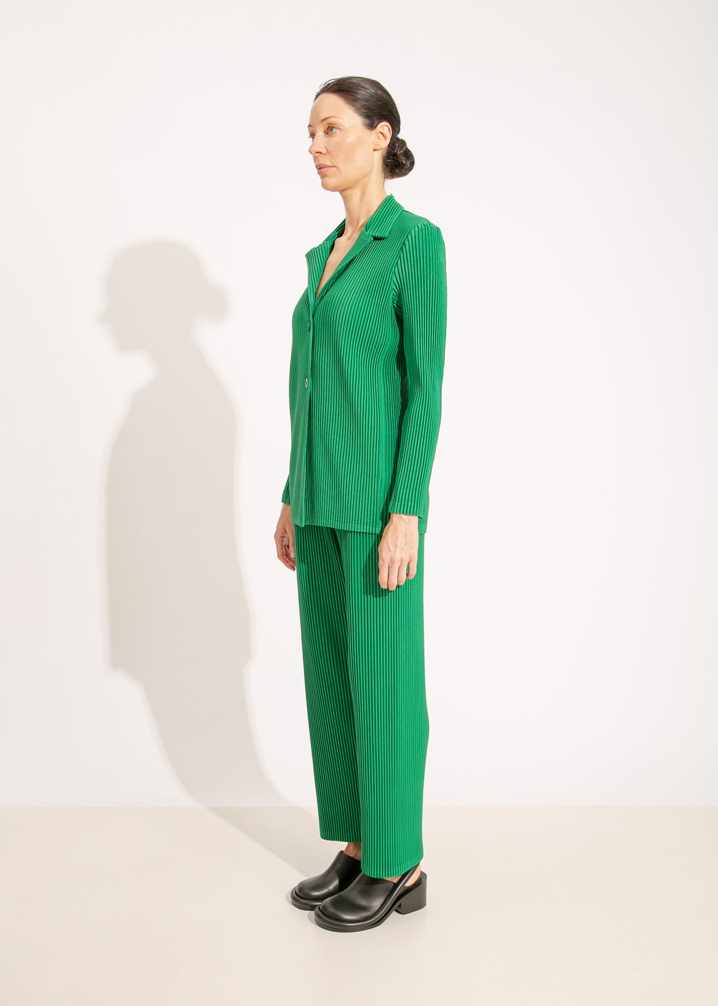 HARRIET PLEAT BLAZER / GREEN