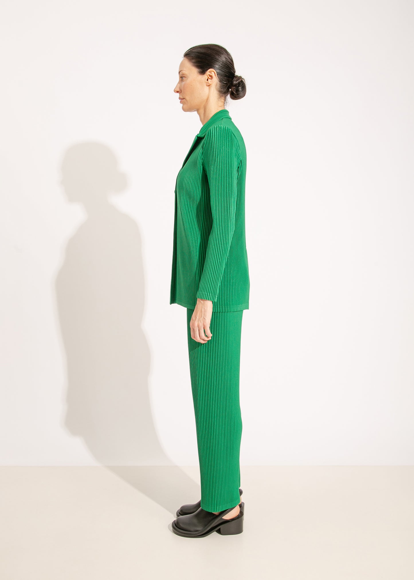 HARRIET PLEAT BLAZER / GREEN