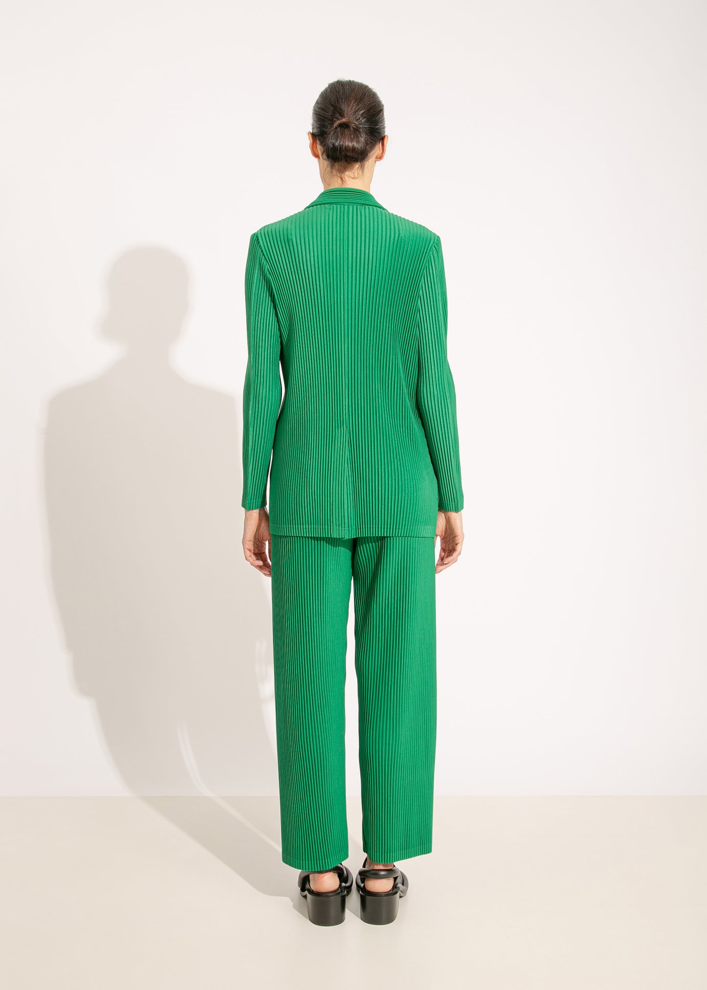 HARRIET PLEAT BLAZER / GREEN