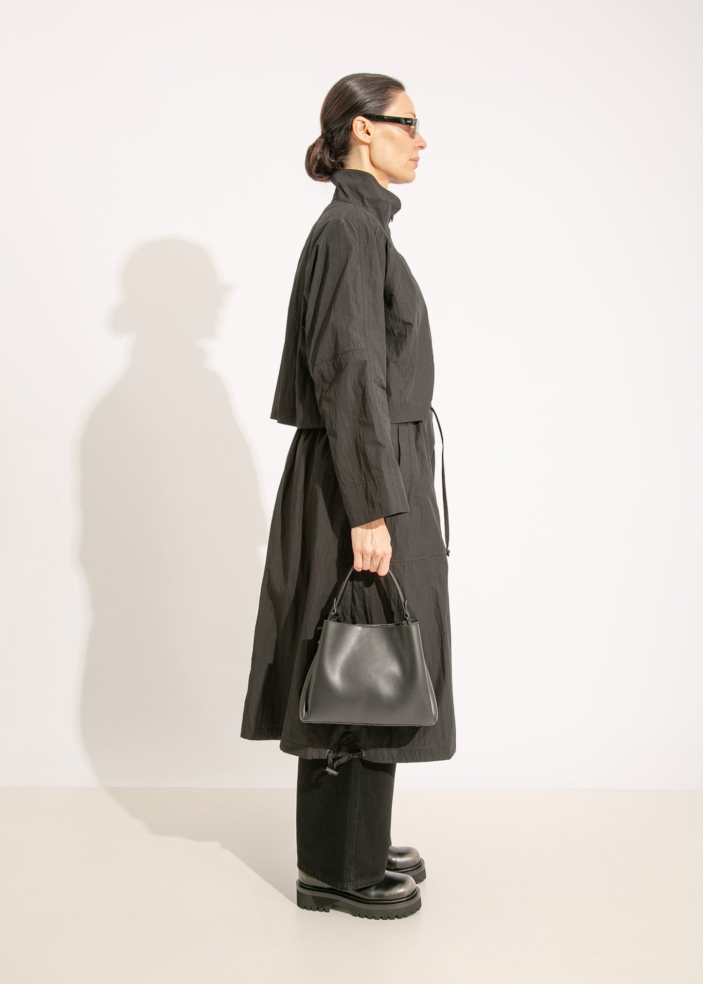 HALI TRENCH / BLACK