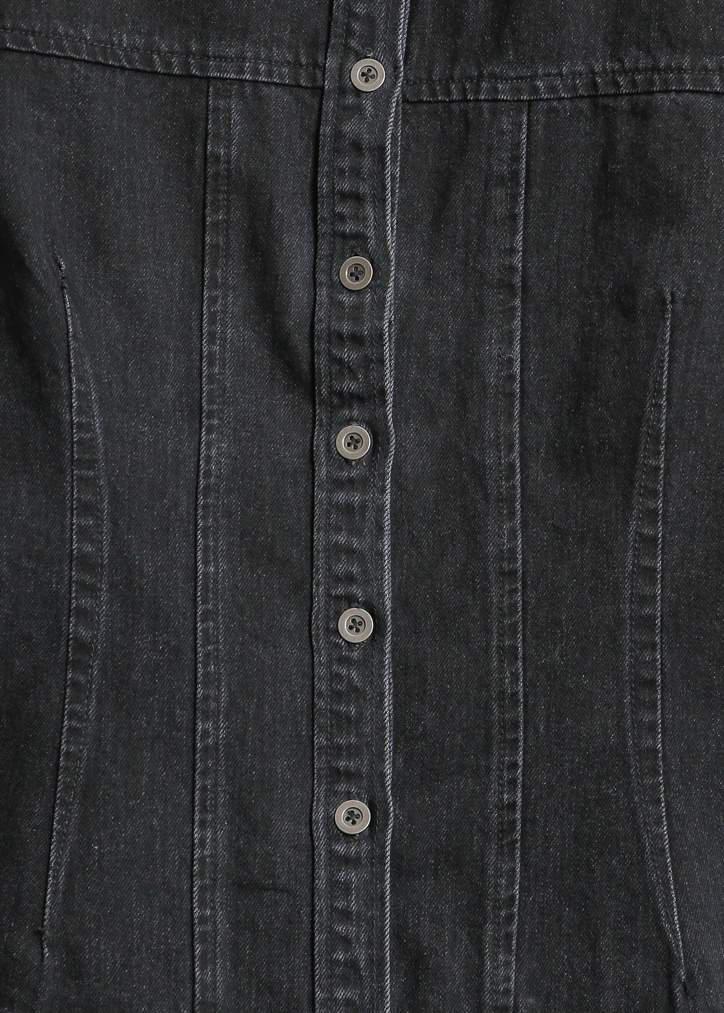 BELIZE DENIM SHIRT / BLACK