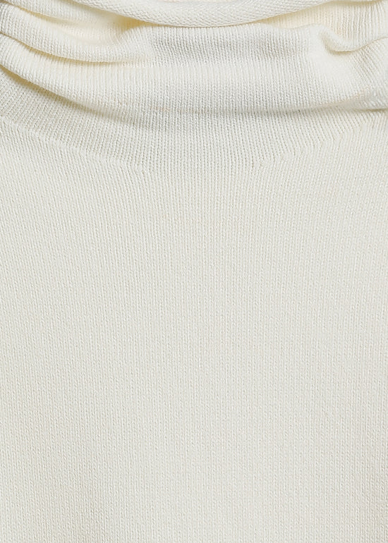 RAVENNA KNIT SWEAT / WHITE