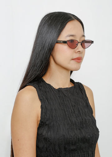 WREN SUNGLASSES / BLACK-LILAC