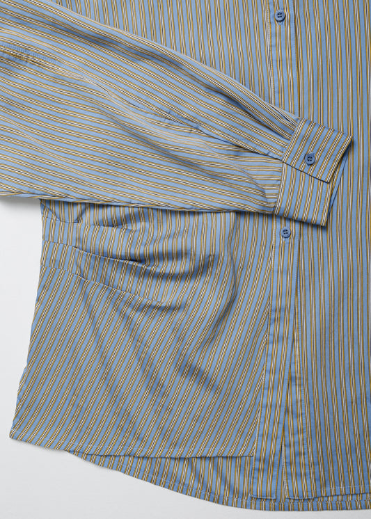 FIFER SHIRT / BLUE-YELLOW STRIPE