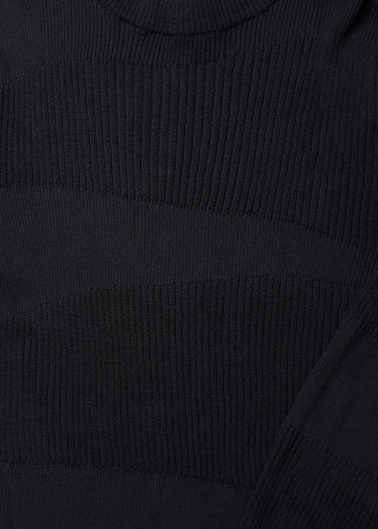 HOLLAND KNIT SWEAT / BLACK