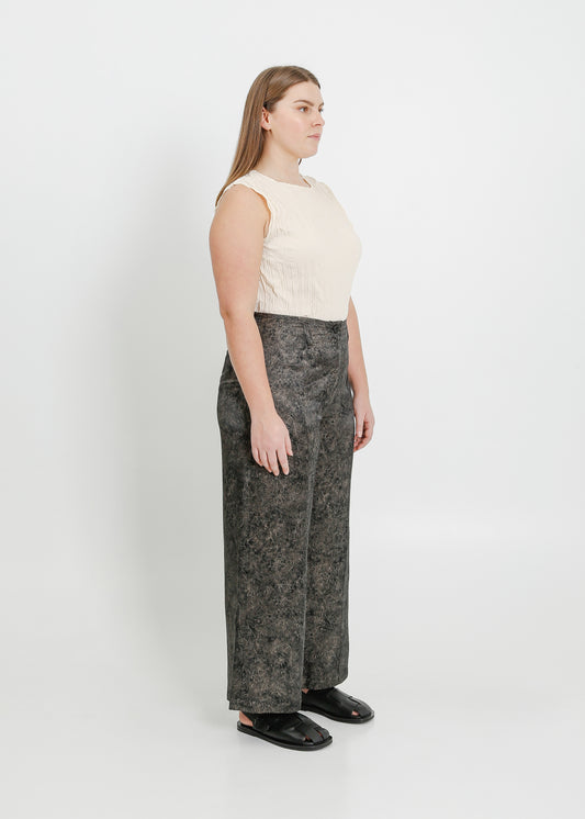 IVY PANT / BLACK-BONE