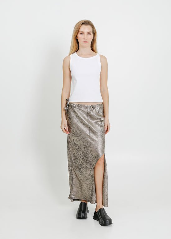 S25 NEVADA SKIRT / METAL