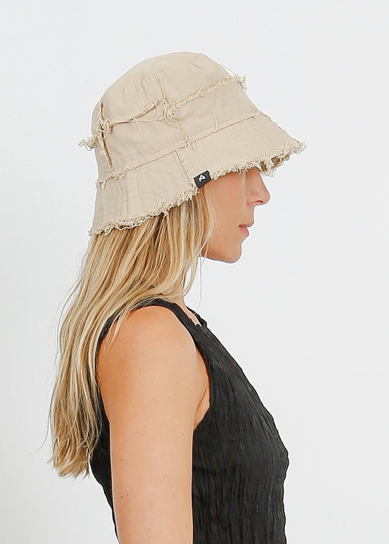 WYATT REVERSIBLE  HAT / BEIGE