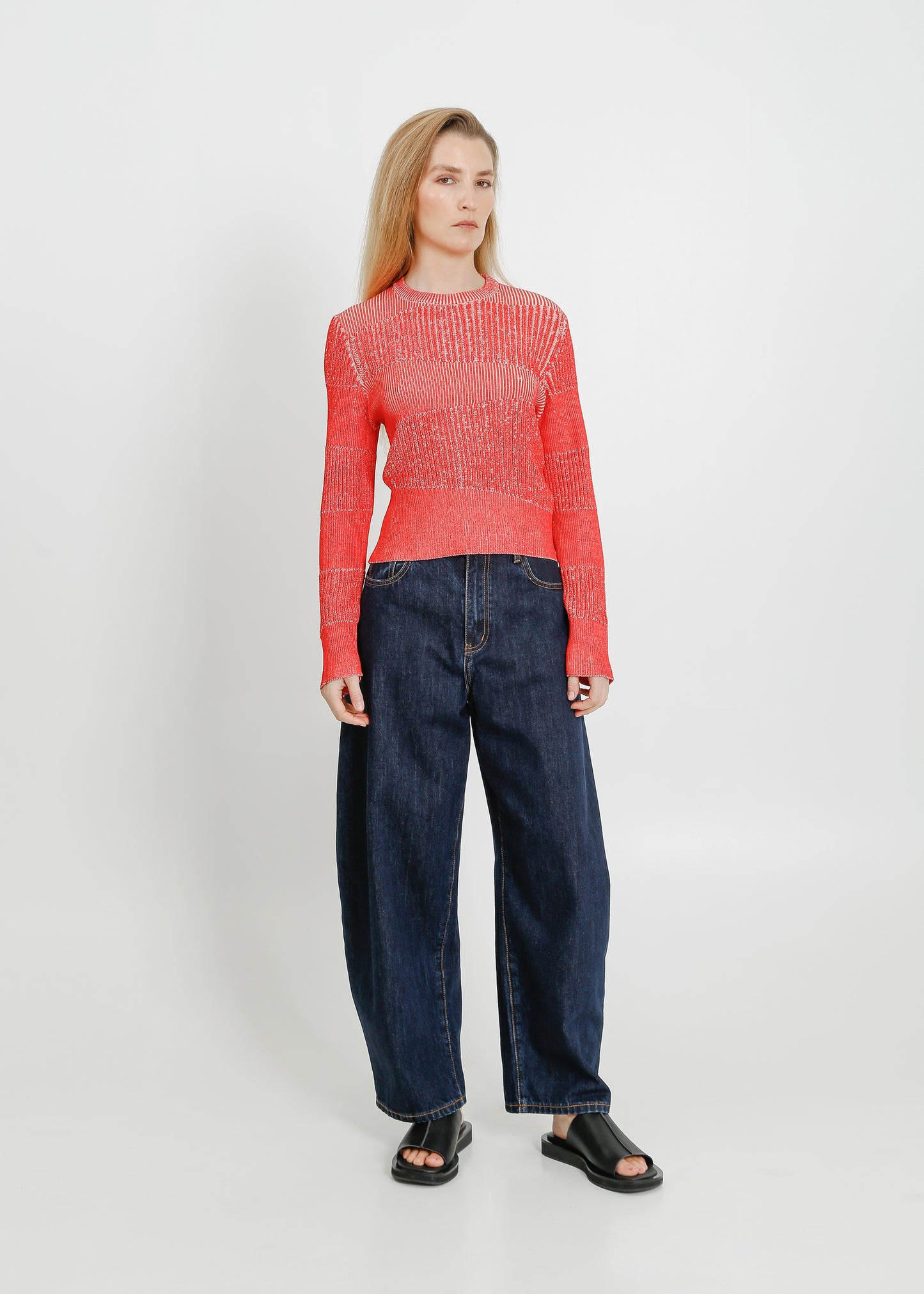 HOLLAND KNIT SWEAT / POPPY-LEMONADE