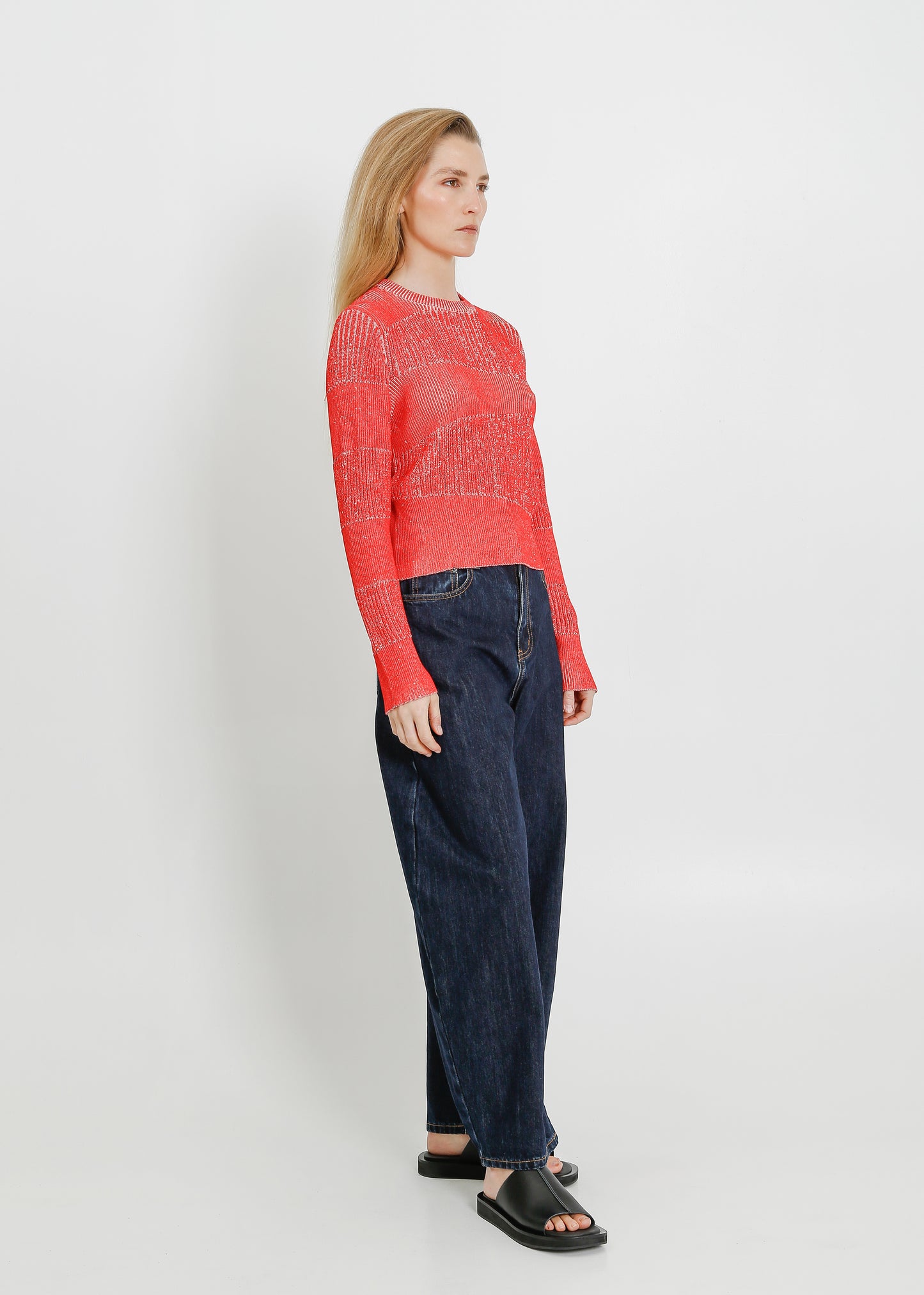 HOLLAND KNIT SWEAT / POPPY-LEMONADE