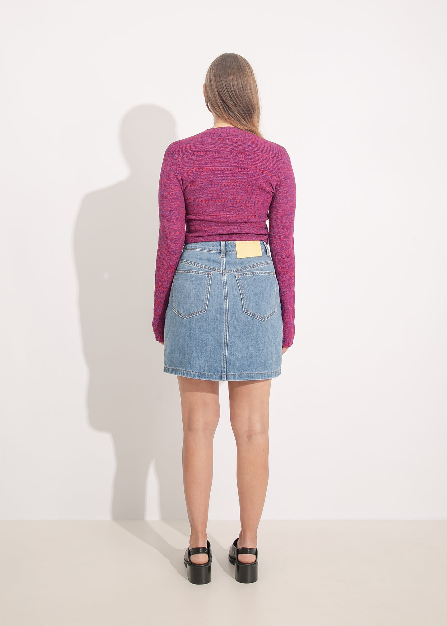 S24 | VIVIAN MINI SKIRT / BLUE