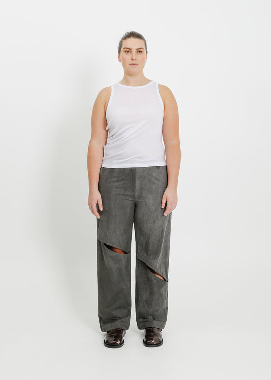 OSCAR PANTS / CHARCOAL