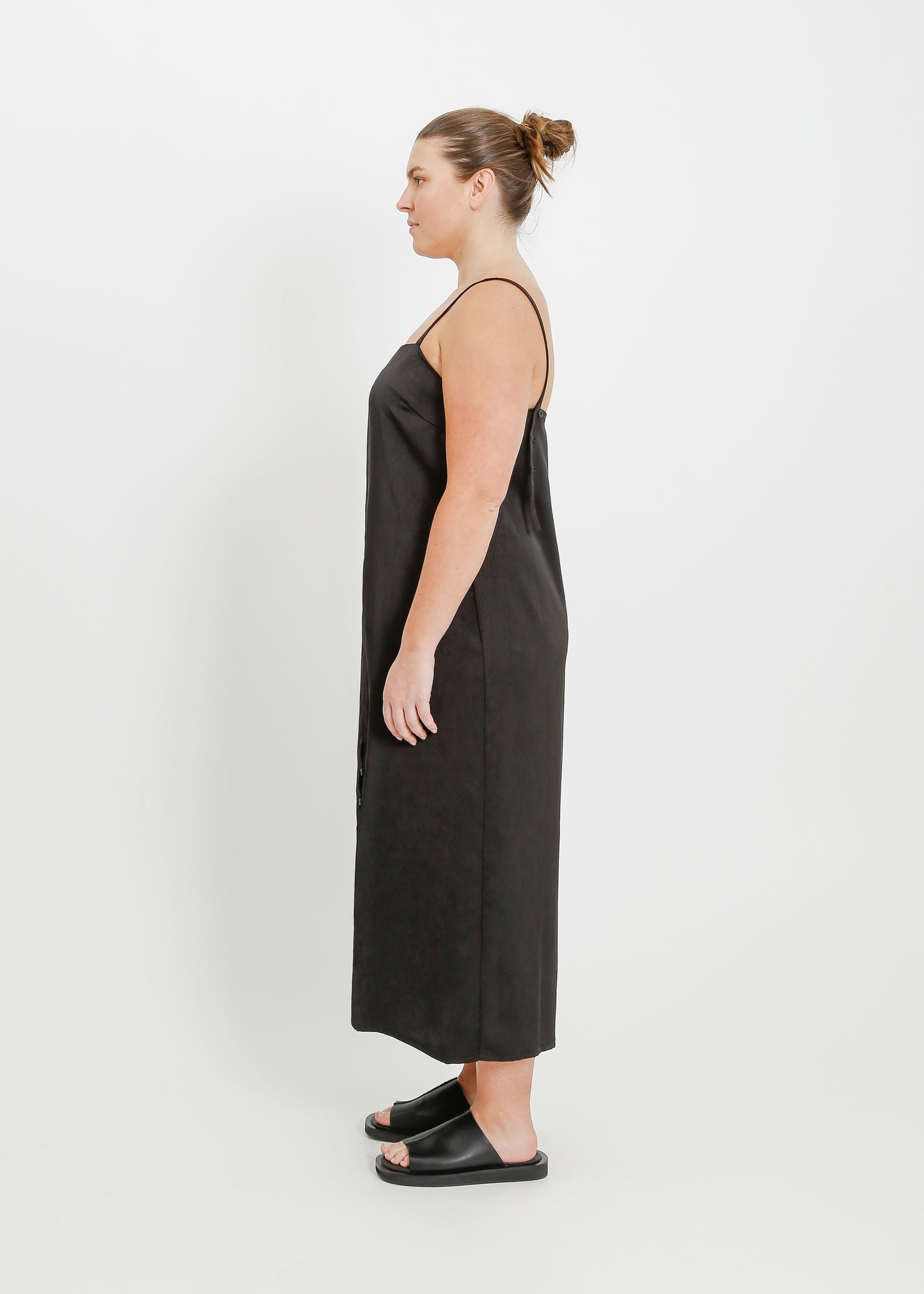 VERE SLIP DRESS / BLACK