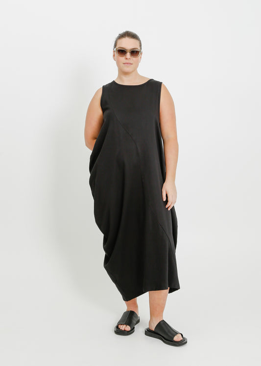 KEELY DRESS / ONYX