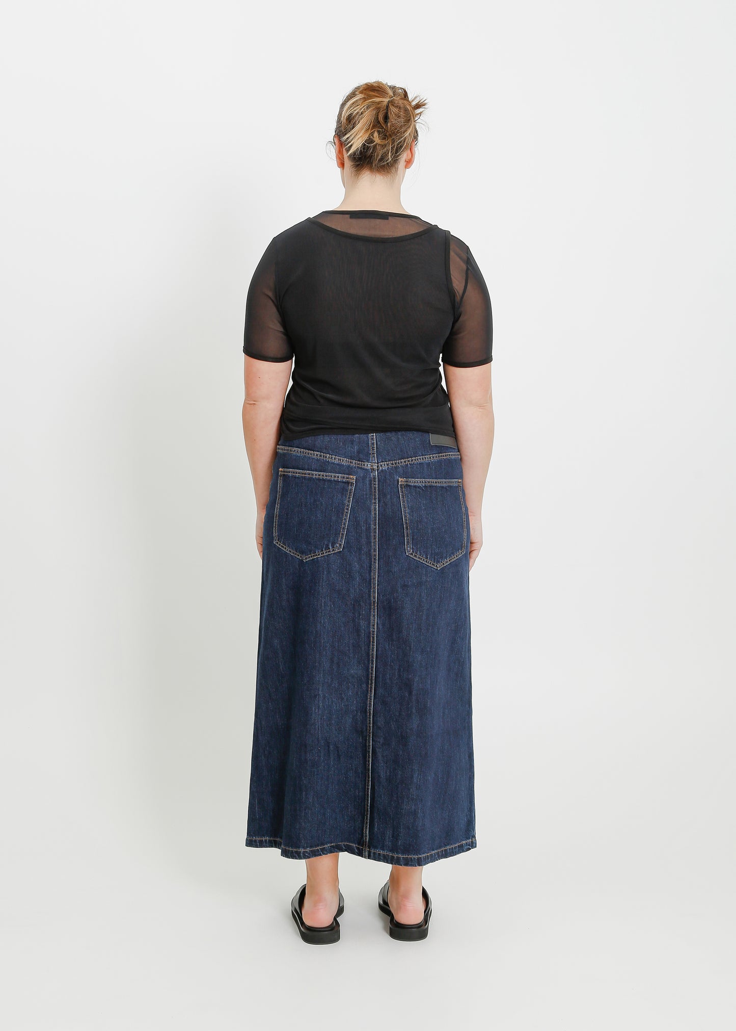 REIGN DENIM SKIRT / INDIGO