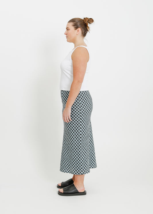 GEORGIA SKIRT / BLACK-ICE