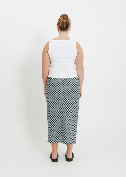 GEORGIA SKIRT / BLACK-ICE