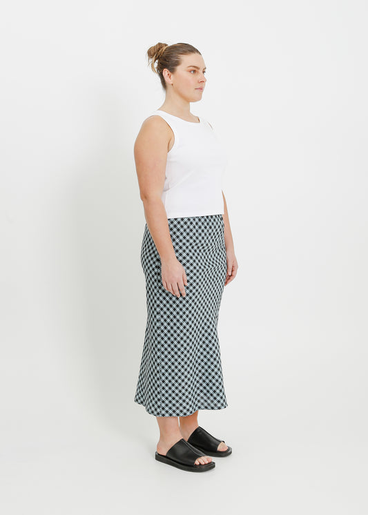 GEORGIA SKIRT / BLACK-ICE