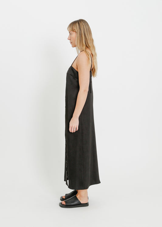 VERE SLIP DRESS / BLACK