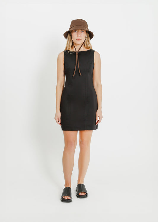 REGINA DRESS  / BLACK