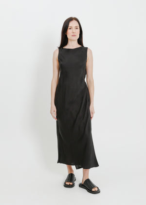 LAYNE DRESS / ONYX