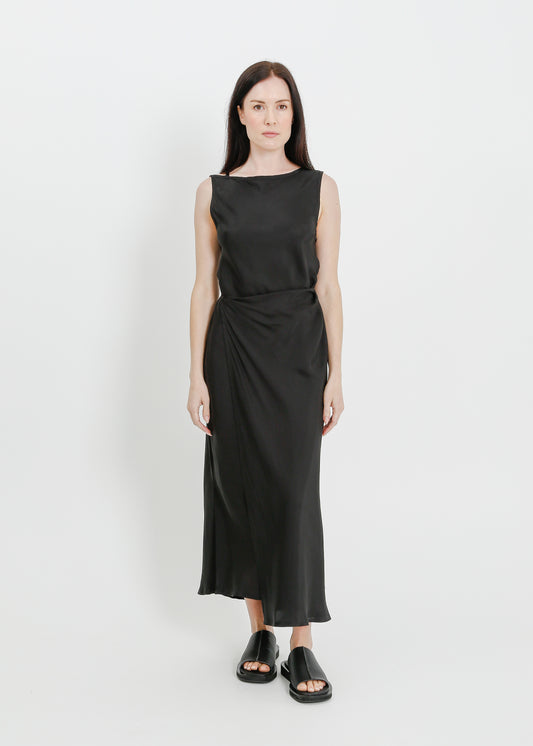 LAYNE DRESS / ONYX