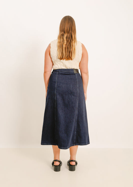 FRANCIS SKIRT / NAVY