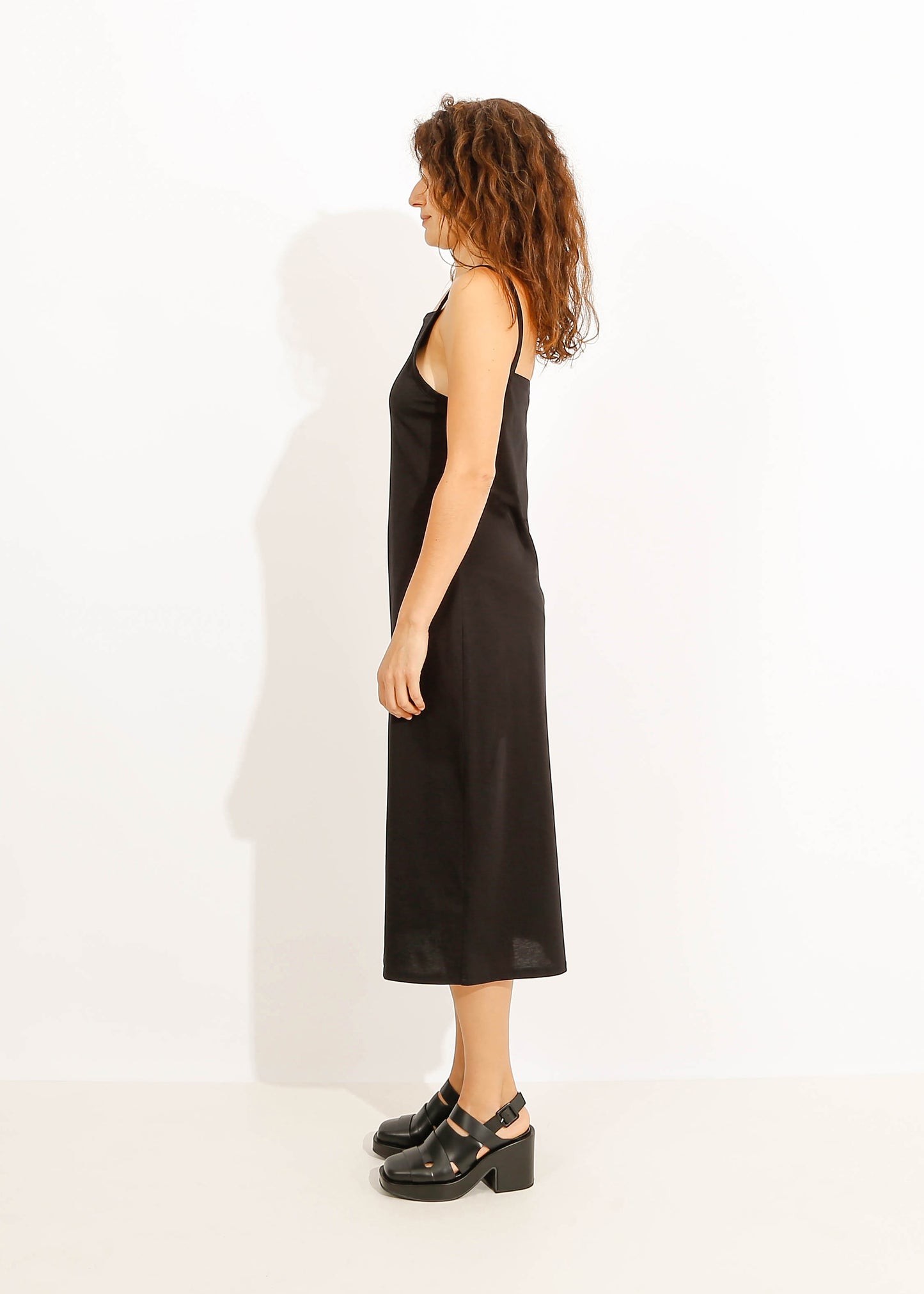 RILEY TANK DRESS / ONYX